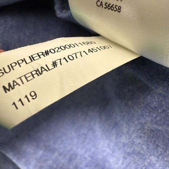 Polo Ralph Lauren Mens Heathered Blue Custom Slim Fit Polo Shirt L 100% Cotton - Picture 8 of 8